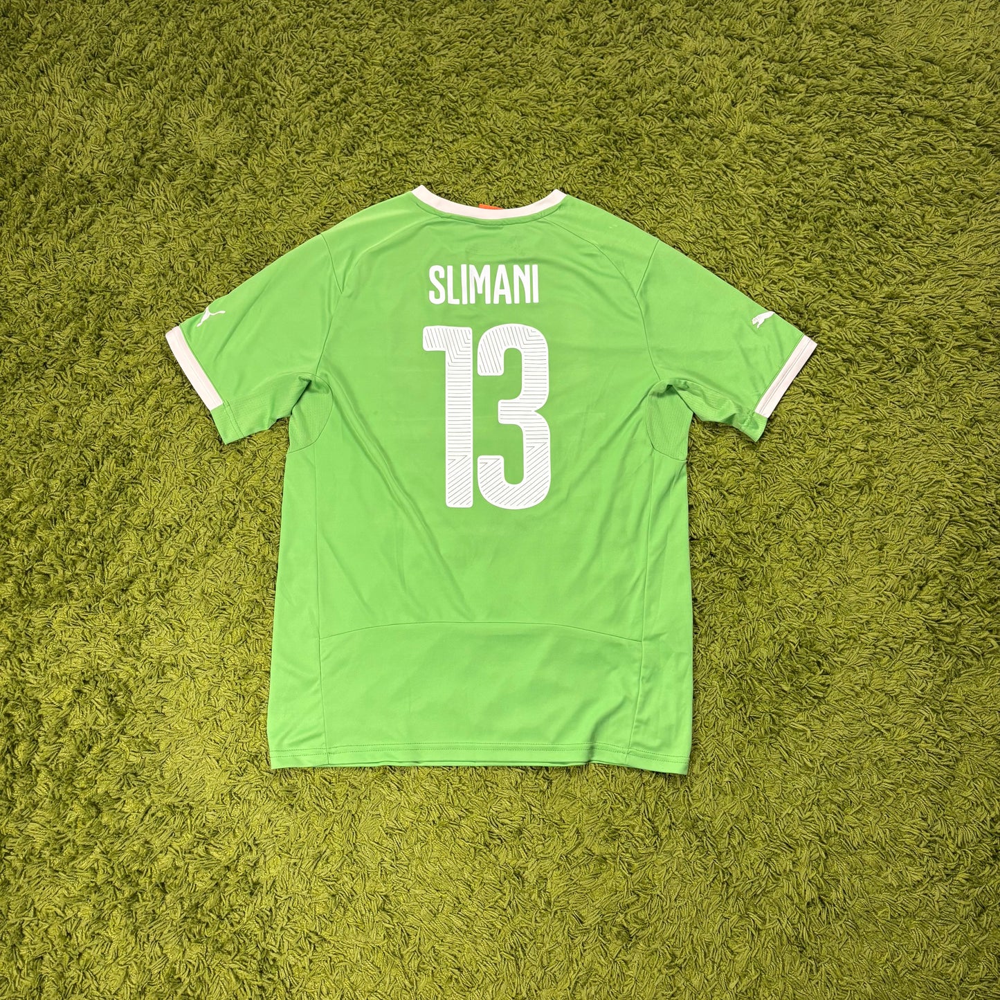 Puma Algerien Slimani Trikot grün Größe L 2014