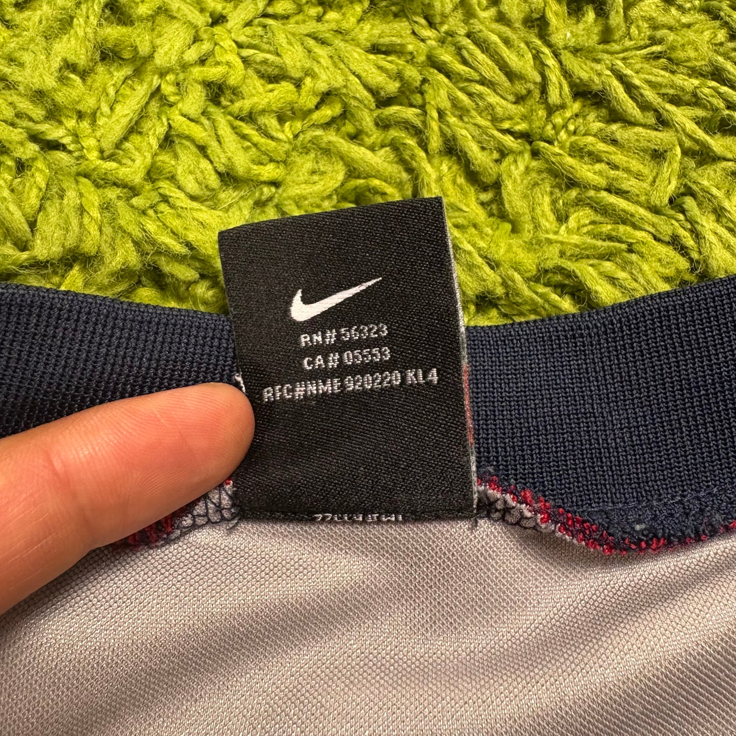 Nike FC Barcelona Guardiola Trikot grau Größe L 1999 2001