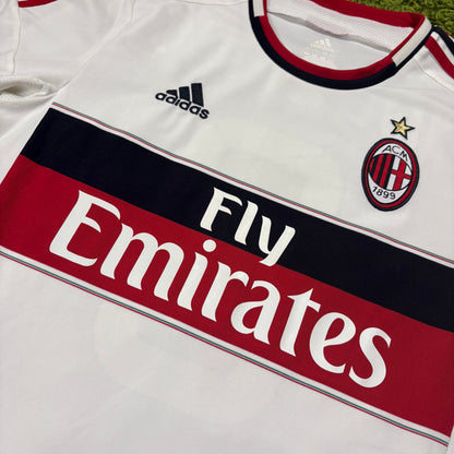 Adidas AC Mailand Milan Nocerino Trikot Weiß Größe M 2012 2013