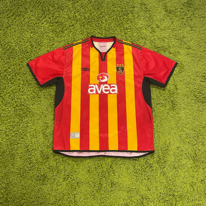Umbro Galatasaray SK Trikot Necati Ates Größe XL rot 2004 2005 Matchworn