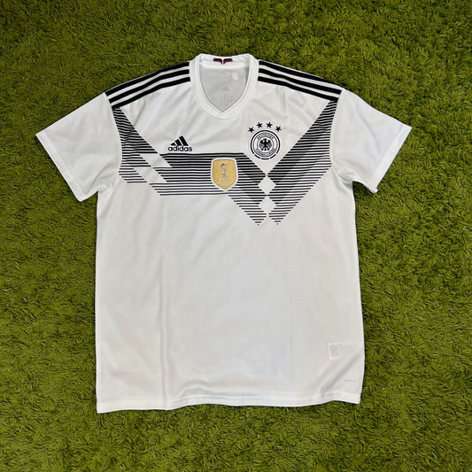 Adidas Deutschland DFB Trikot weiß Größe XL 2018 2019