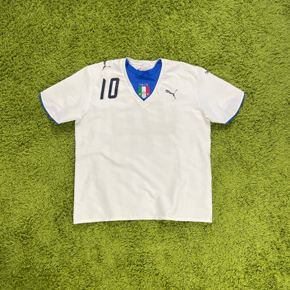 Puma Italien Totti Trikot weiß Größe XL 2006