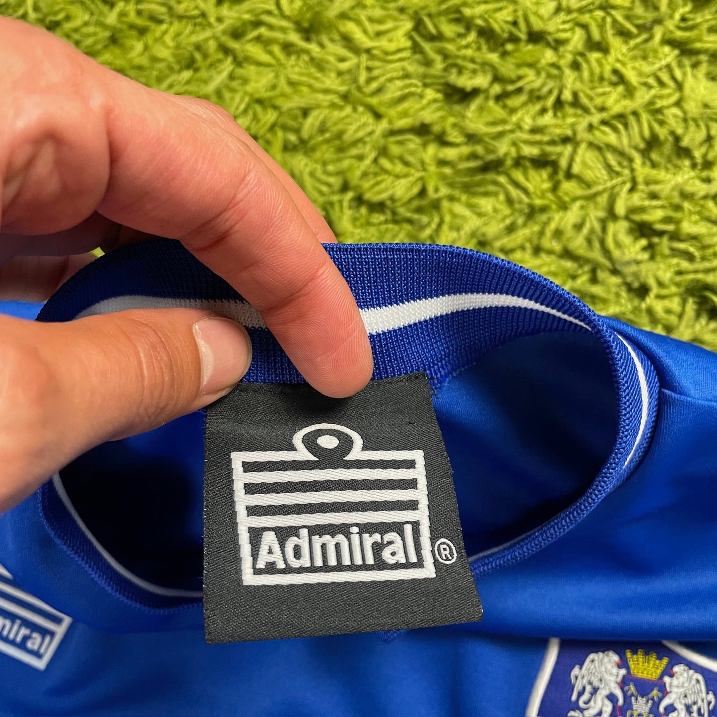 Admiral Peterborough United Trikot blau Größe XL 2005 2006