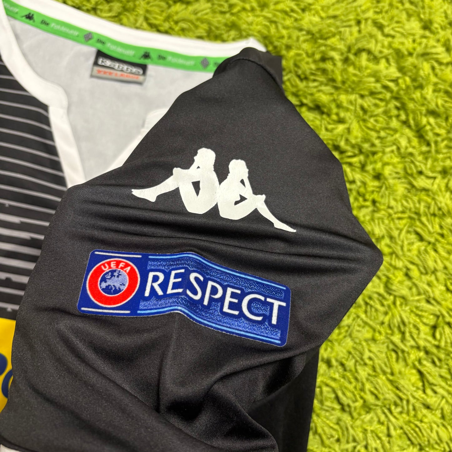 Kappa Borussia Mönchengladbach Trikot schwarz Größe XXL 2015 2016