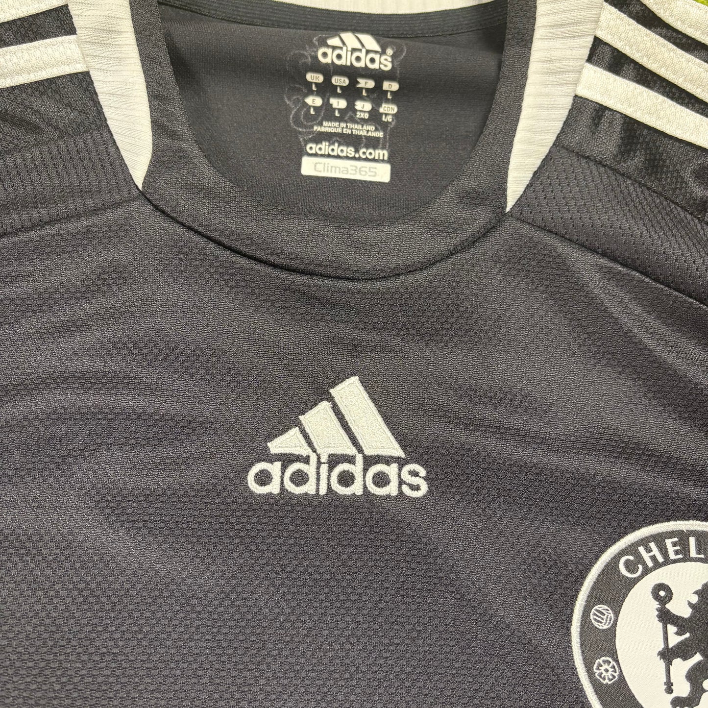 Adidas FC Chelsea Drogba Trikot schwarz Größe L 2008 2009