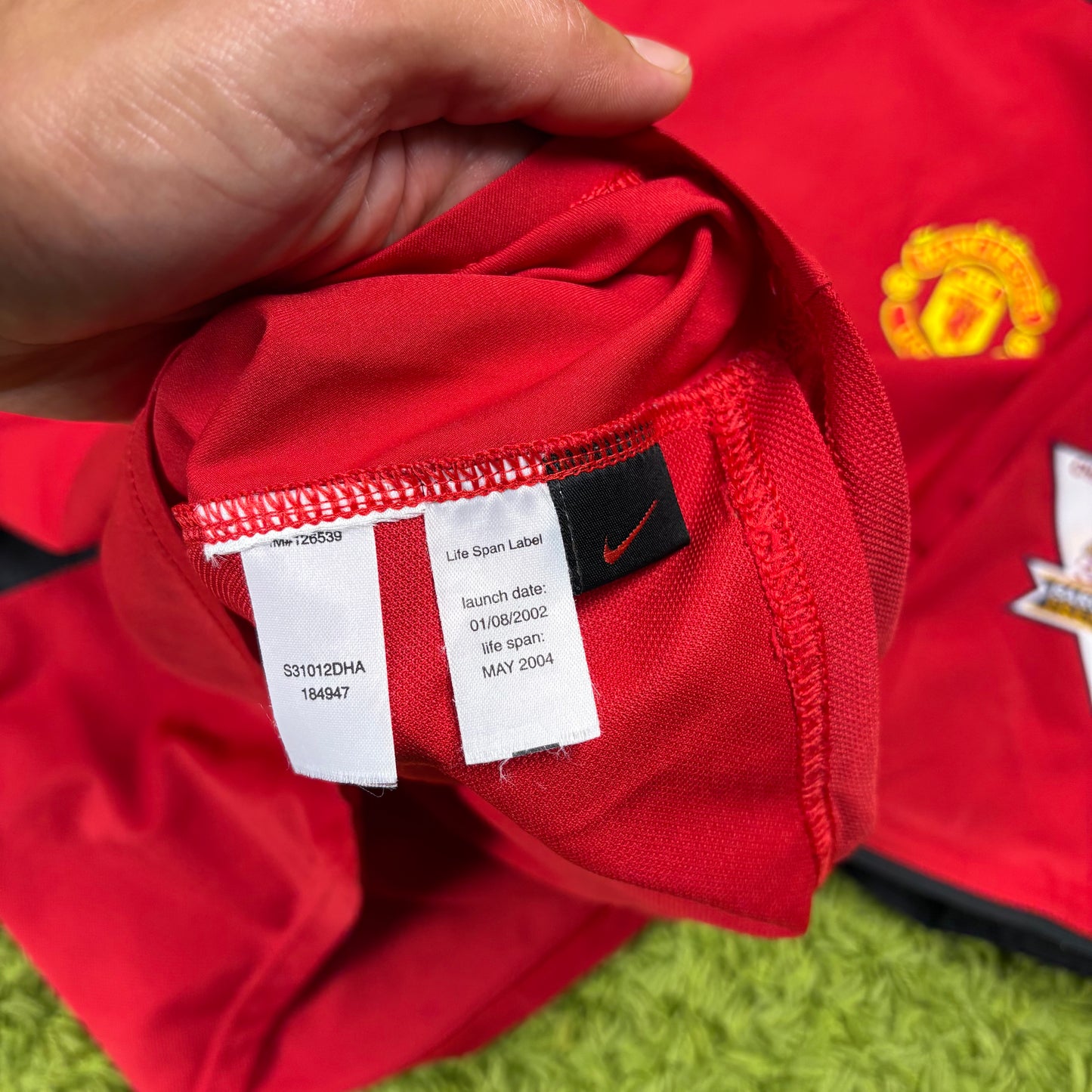 Nike Manchester United Trikot rot Cristiano Ronaldo Größe M 2003 2004