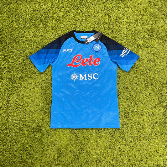 EA7 SSC Neapel Napoli Trikot blau Größe M 2022 2023