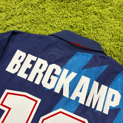 Nike Arsenal FC Bergkamp Trikot blau Größe L 1994 1995