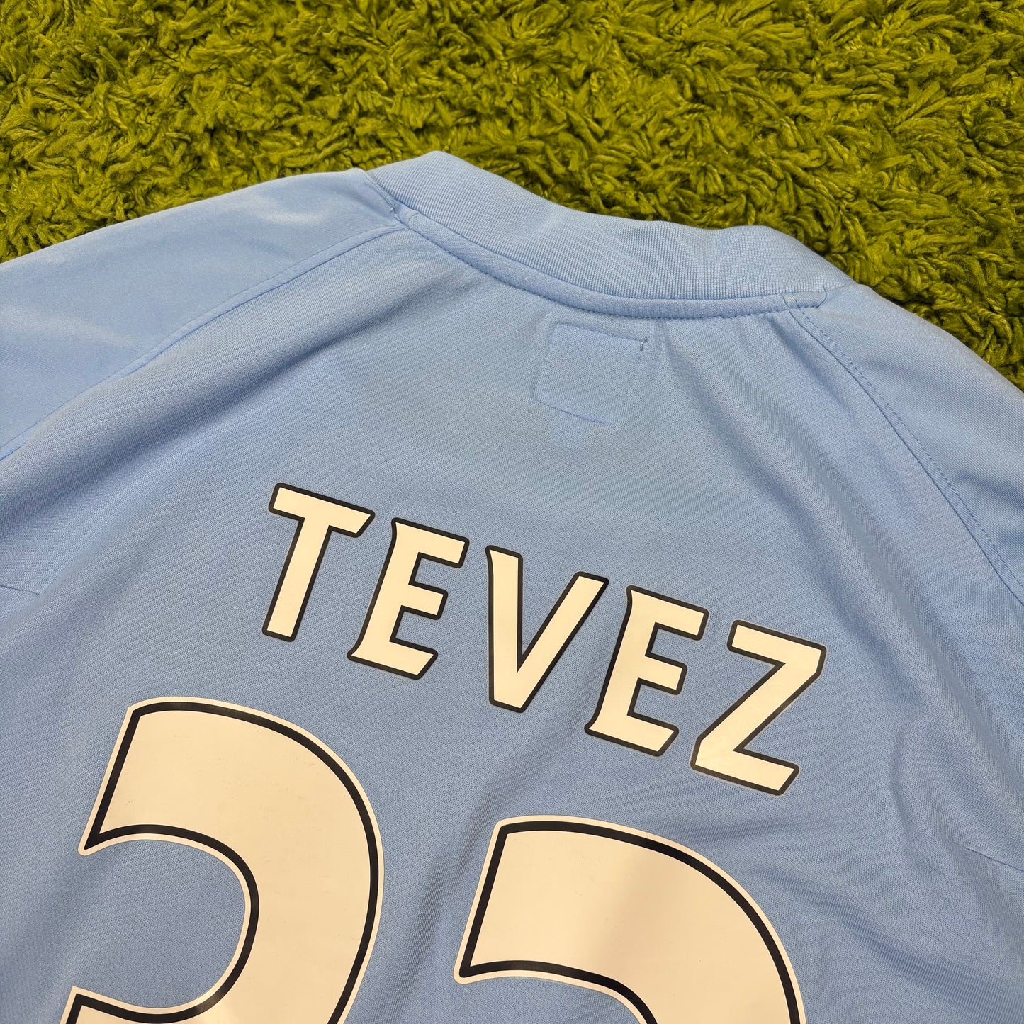 Umbro Manchester City Tevez Trikot blau Größe XXL 2011 2012