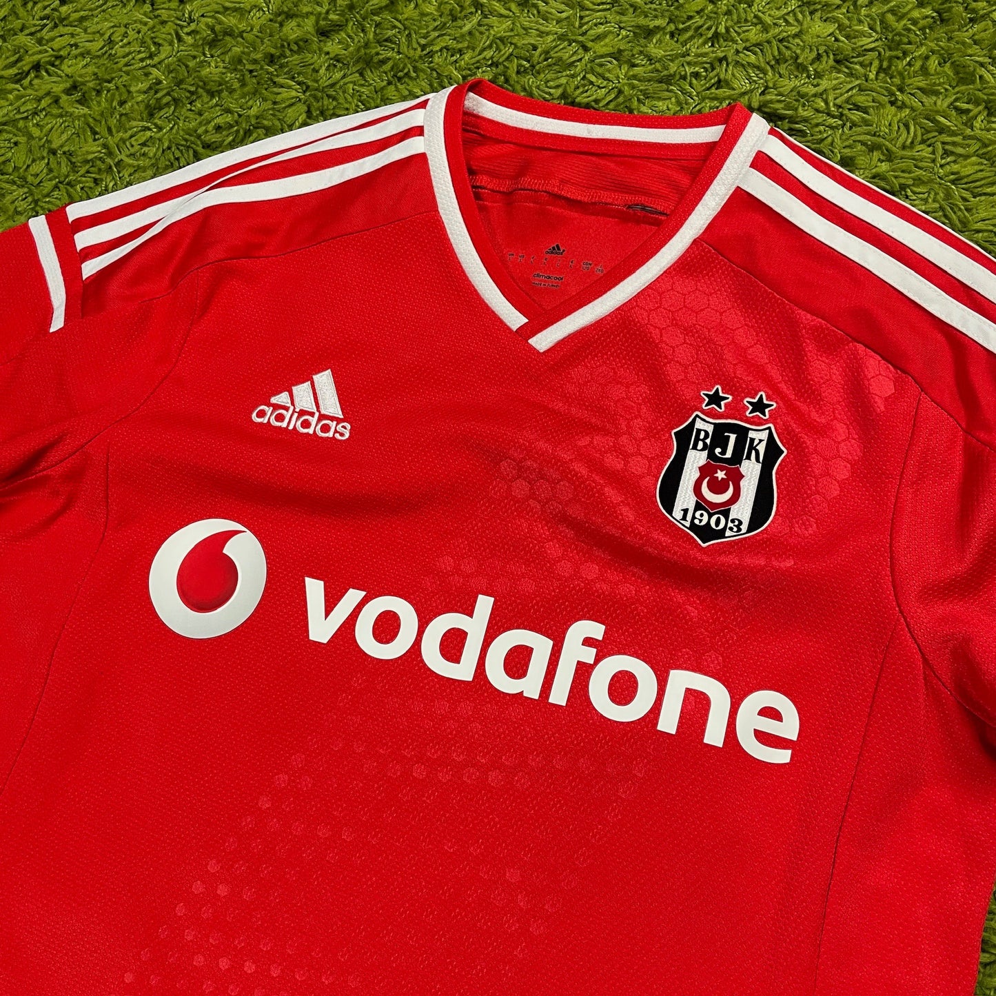 Adidas Besiktas Istanbul Trikot rot Größe L 2014 2015