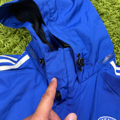 Adidas FC Chelsea Trainingsjacke Jacke blau Größe M 2011