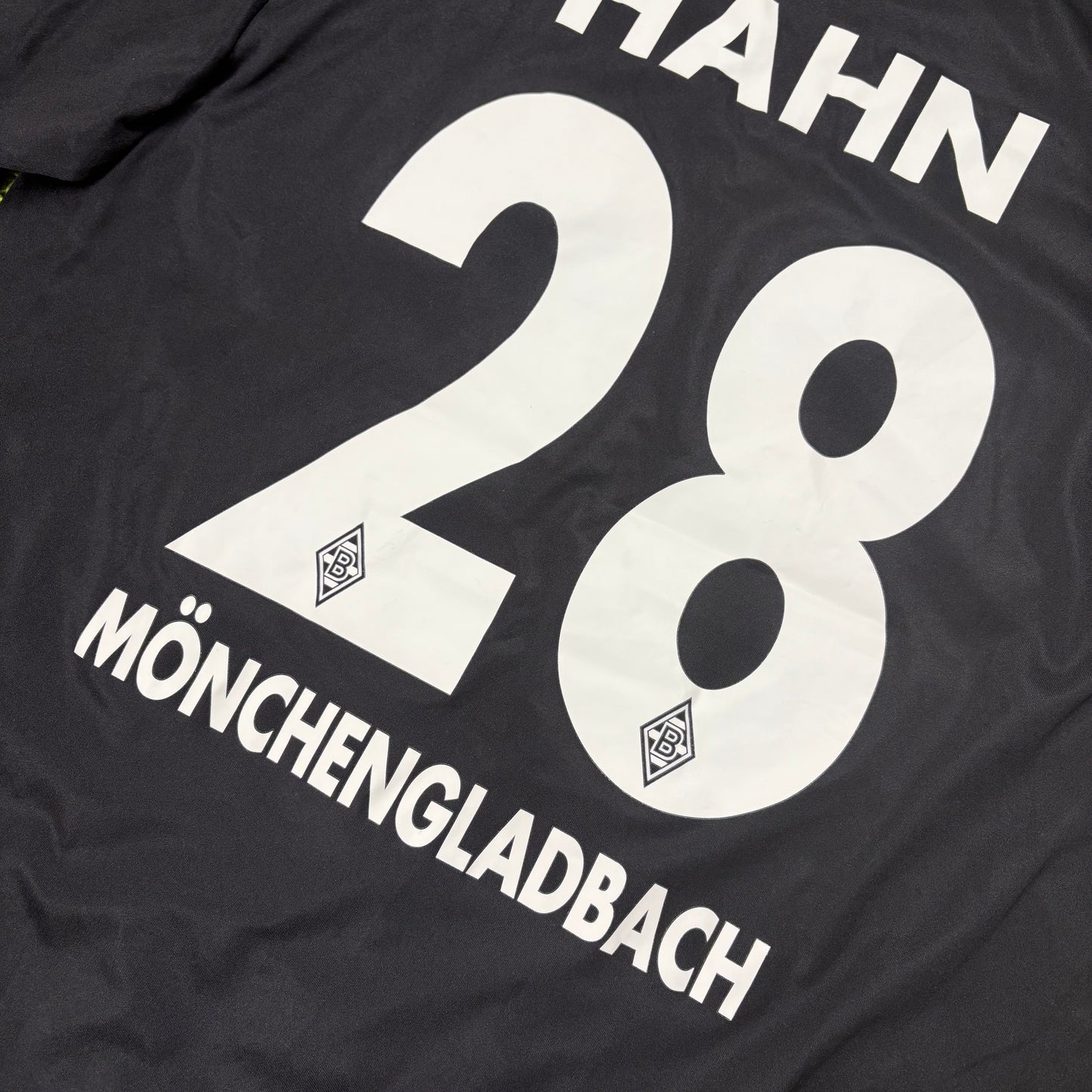 Kappa Borussia Mönchengladbach Hahn Trikot schwarz Größe XL 2015 2016