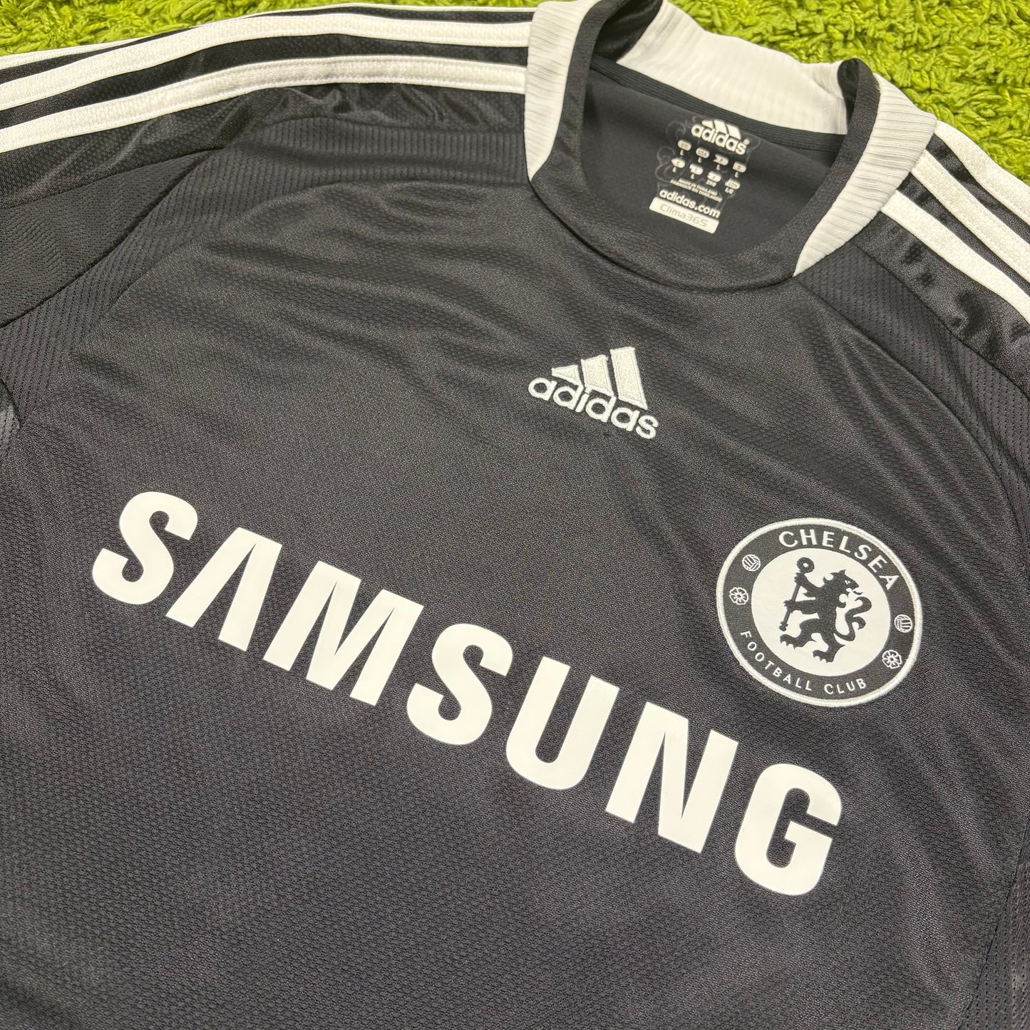 Adidas FC Chelsea Drogba Trikot schwarz Größe L 2008 2009