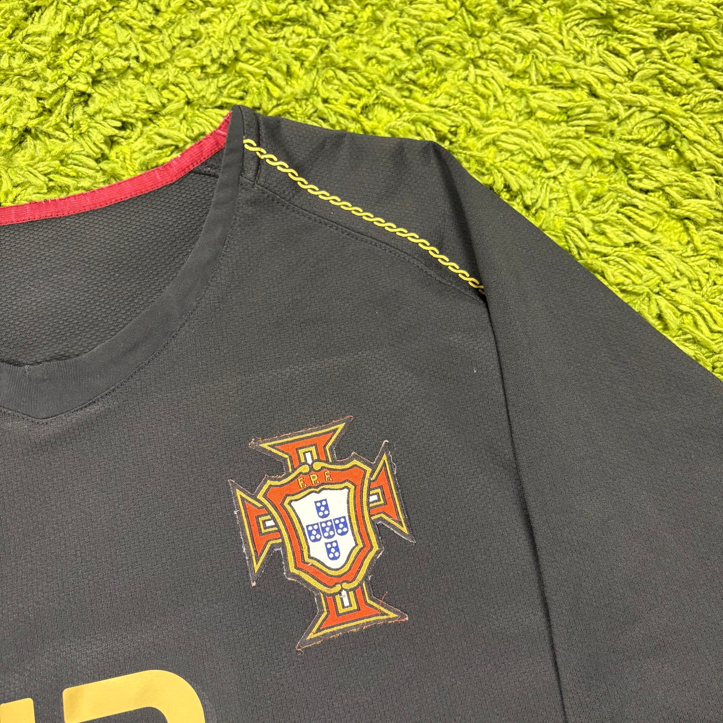 Nike Portugal Cristiano Ronaldo Trikot schwarz Größe L 2006
