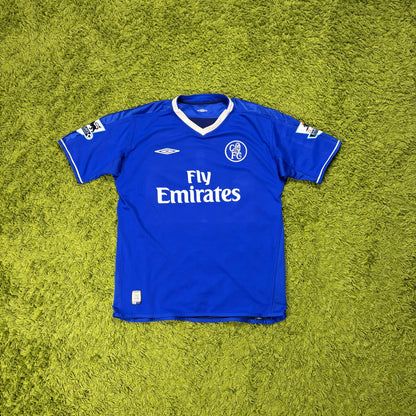 Umbro FC Chelsea Robben Trikot blau Größe M 2003 2005