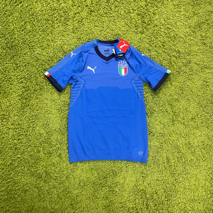 Puma Italien Trikot Spielertrikot blau Größe L 2018