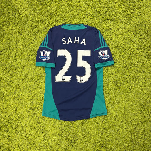 Adidas Sunderland AFC Saha Trikot Spieler Version blau Größe M 2012 2013
