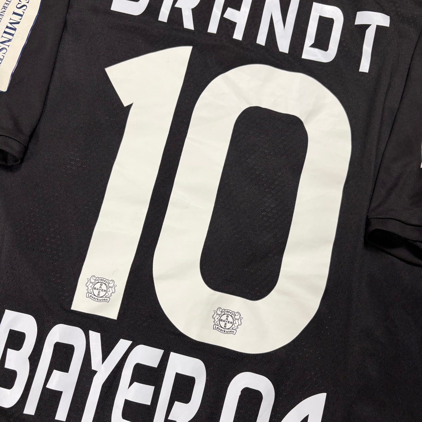 Jako Bayer 04 Leverkusen Brandt Trikot schwarz Größe L 2017 2018