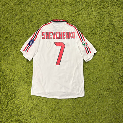 Adidas AC Mailand Milan Shevchenko Trikot Weiß Größe L 2005 2006
