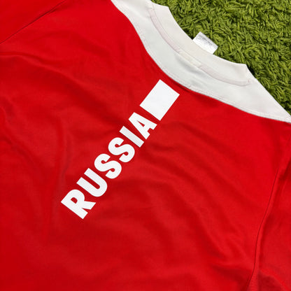 Adidas Russland Trikot rot Größe L Training