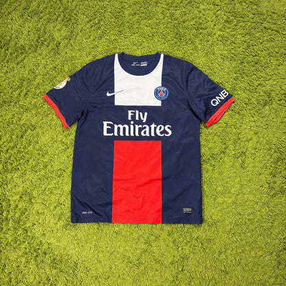 Nike Paris Saint Germain PSG Verratti Trikot blau Größe L 2013 2014
