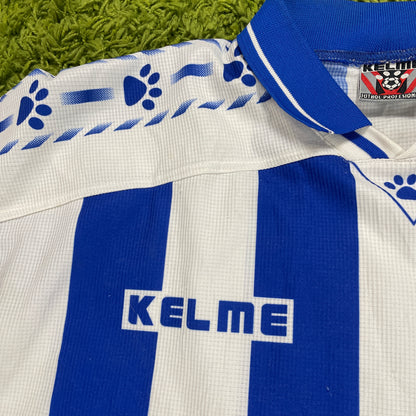 Kelme Huelva Trikot blau Größe L - XL 1996 1997