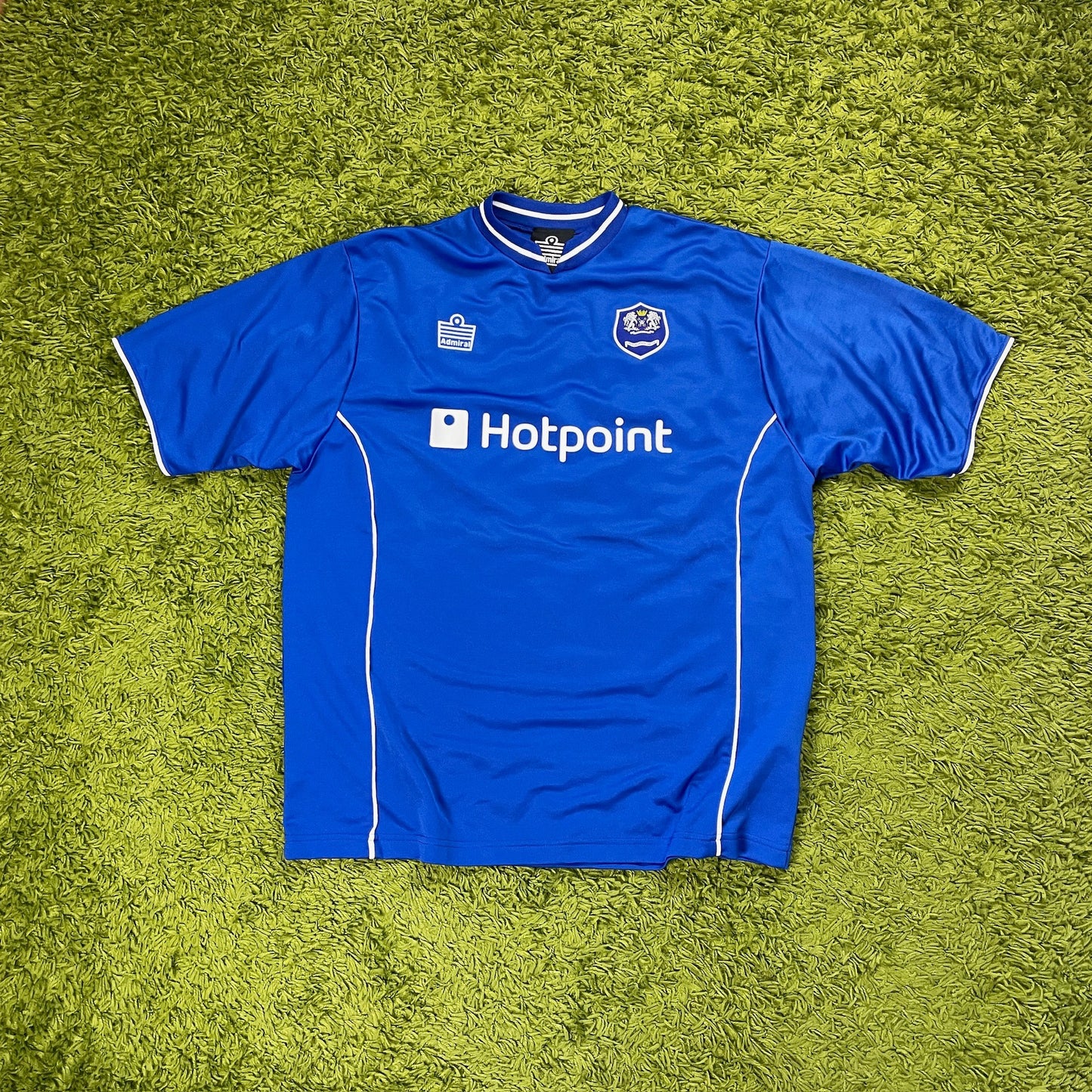 Admiral Peterborough United Trikot blau Größe XL 2005 2006