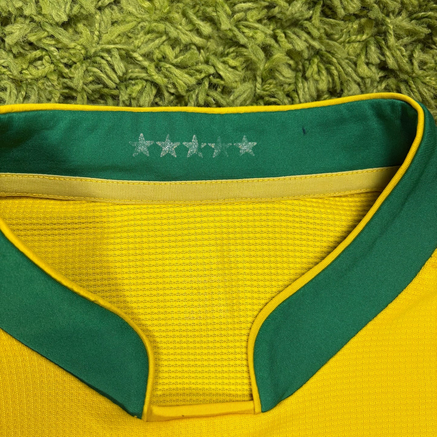 Nike Ronaldo Brasilien Trikot Gelb Größe M 2006