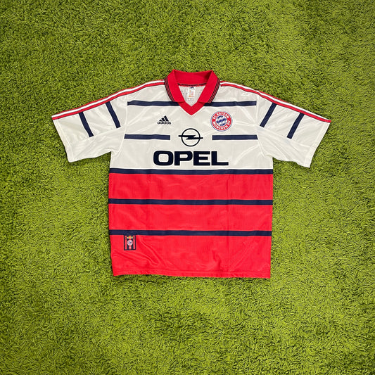 Adidas FC Bayern München Trikot weiß Größe XL 1998 2000