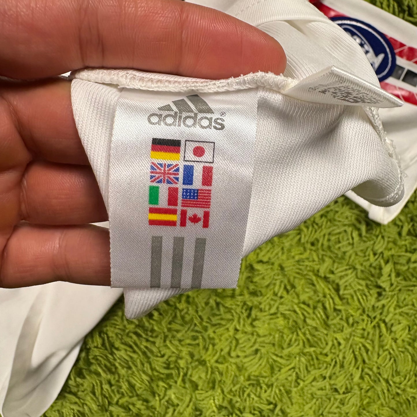 Adidas AC Mailand Milan Kaka Trikot Weiß Größe L 2005 2006