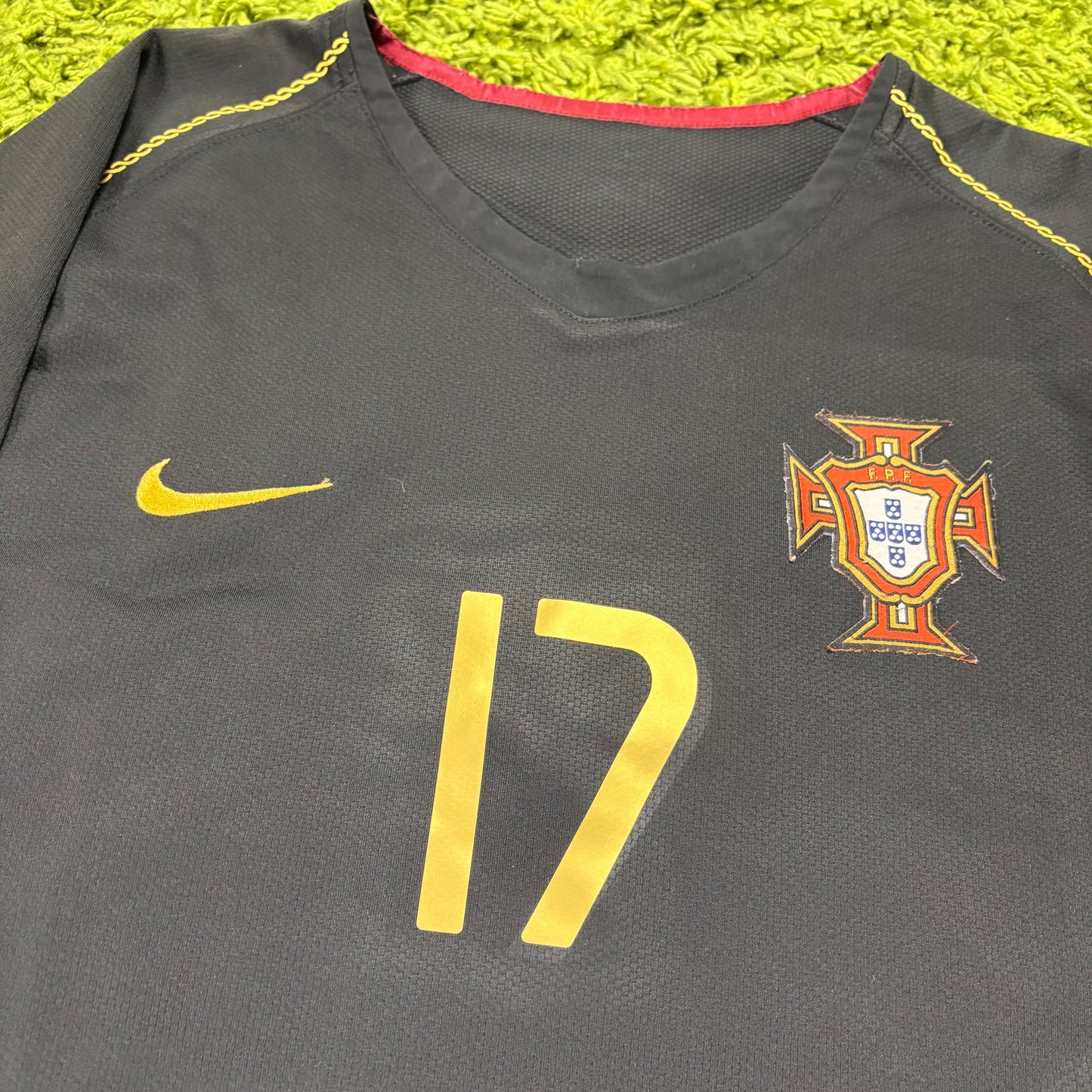 Nike Portugal Cristiano Ronaldo Trikot schwarz Größe L 2006