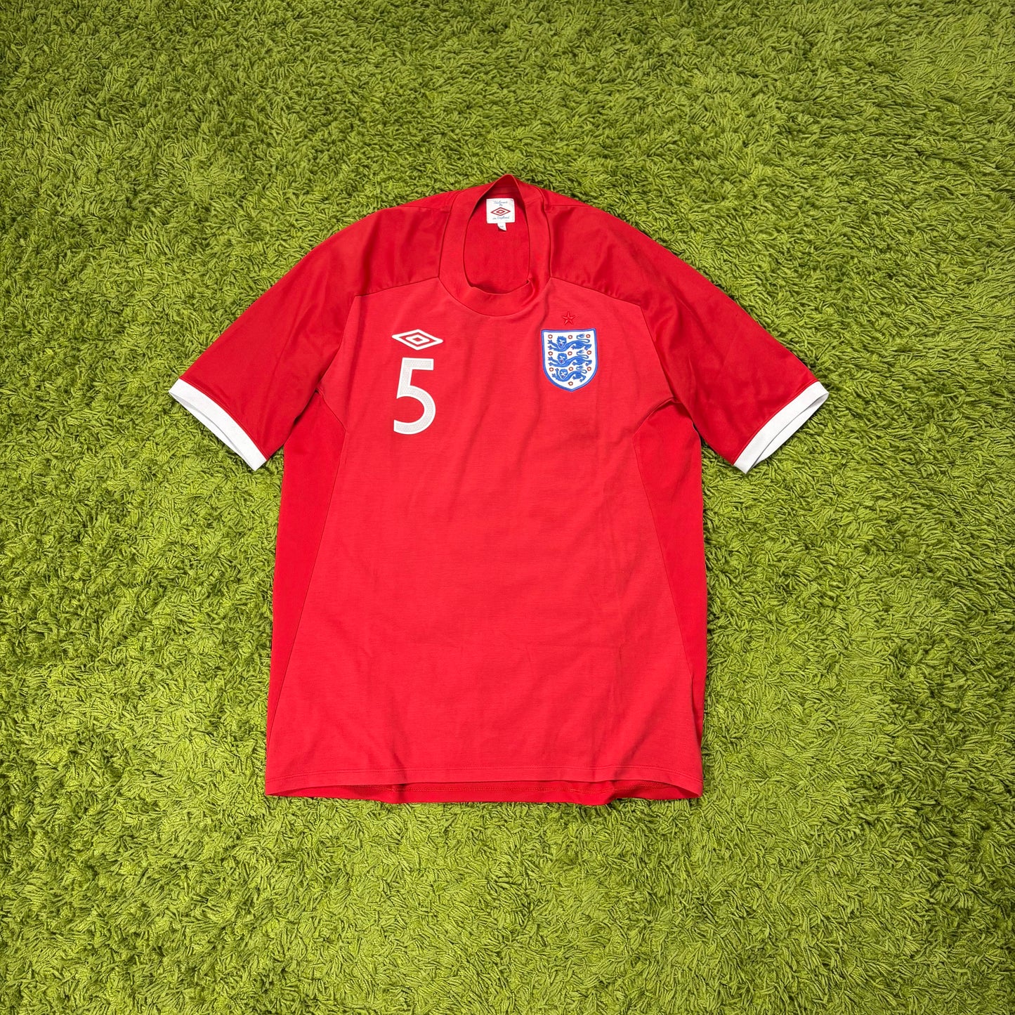 Umbro England Ferdinand Trikot rot Größe XL 2010