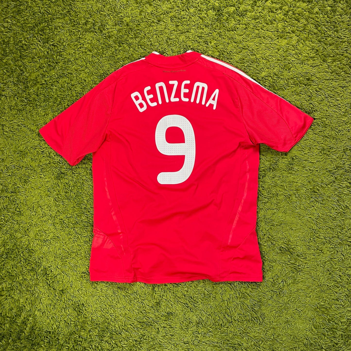 Adidas Karim Benzema Frankreich Trikot rot Größe XL 2008 EM