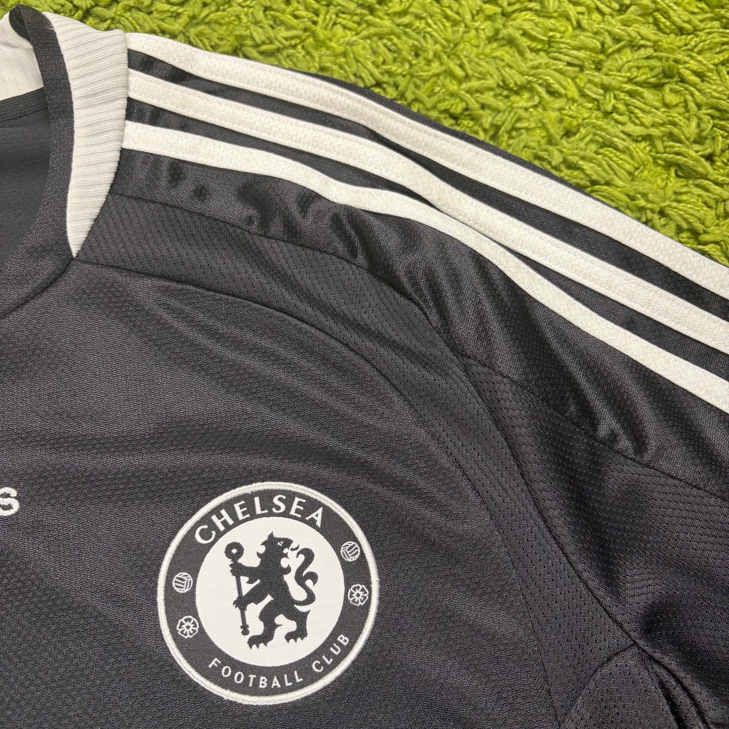 Adidas FC Chelsea Drogba Trikot schwarz Größe L 2008 2009