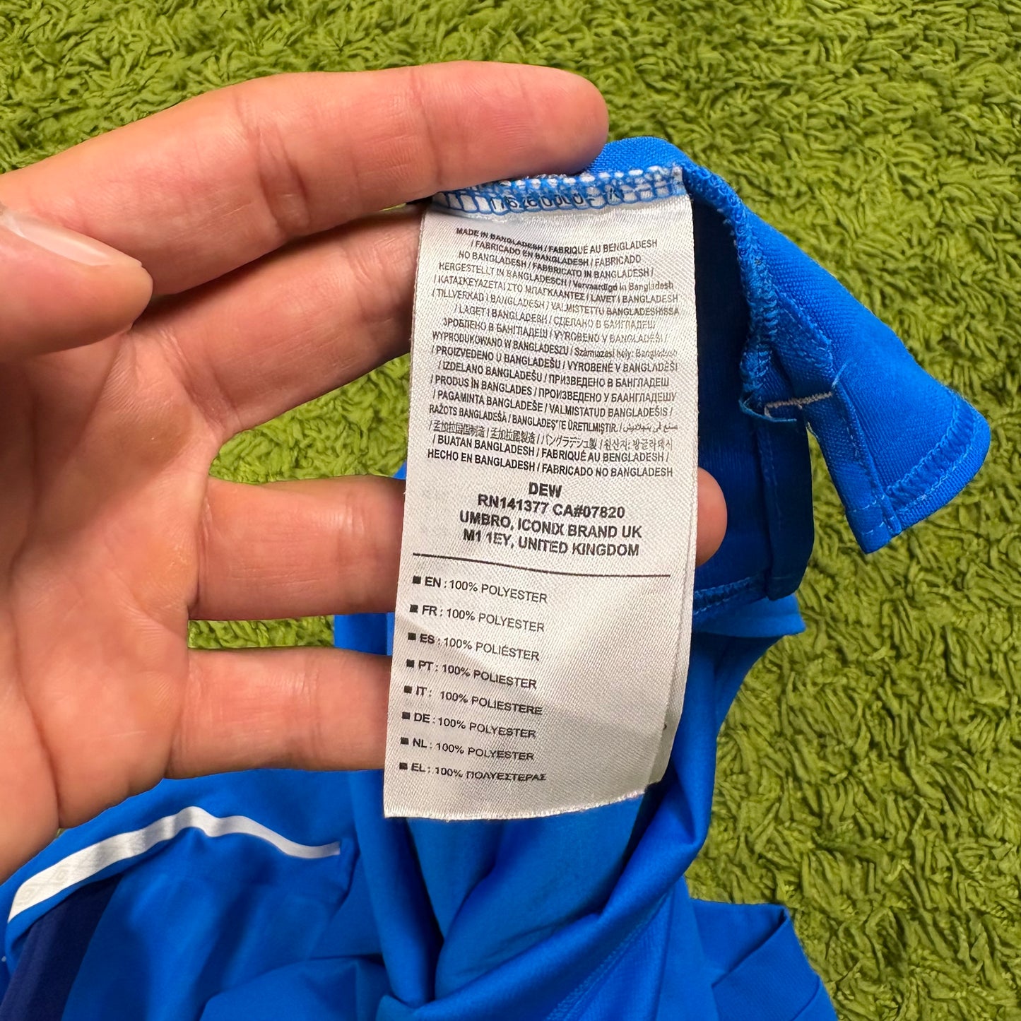 Umbro PSV Eindhoven De Jong Trikot blau Größe L