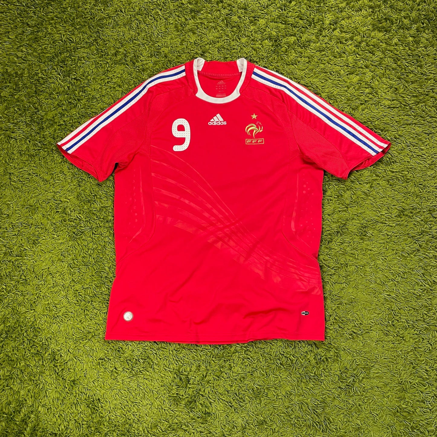 Adidas Karim Benzema Frankreich Trikot rot Größe XL 2008 EM