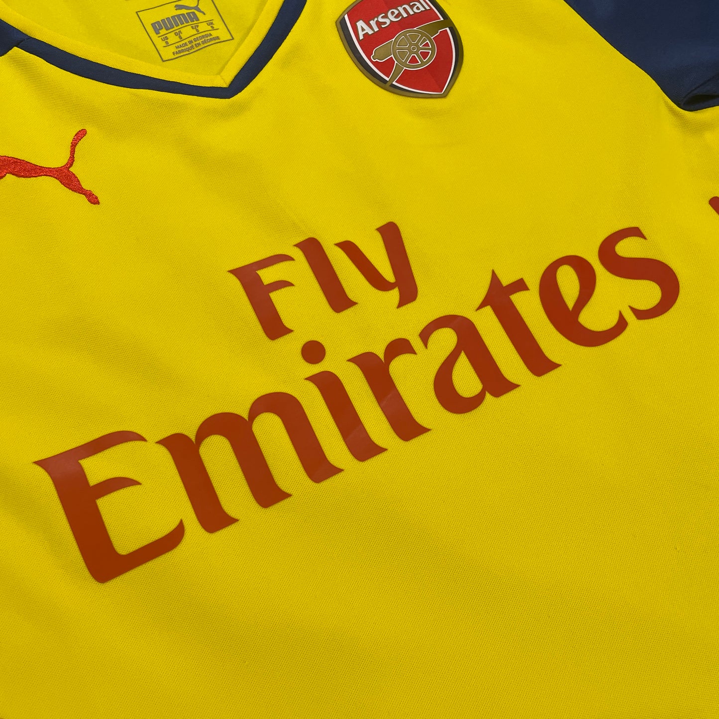 Puma FC Arsenal Trikot gelb Größe S 2014 2015