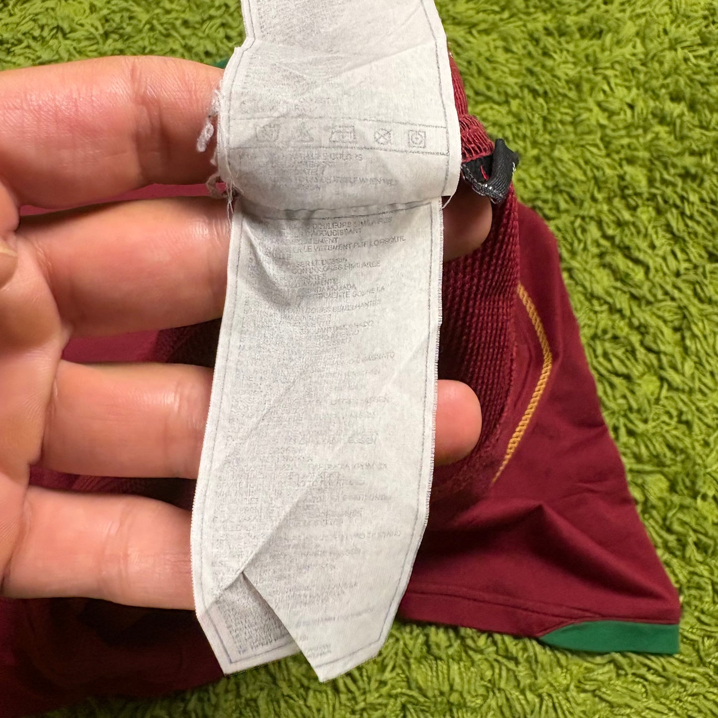 Nike Portugal Cristiano Ronaldo Trikot + Shorts Bordeaux rot Größe M 2006