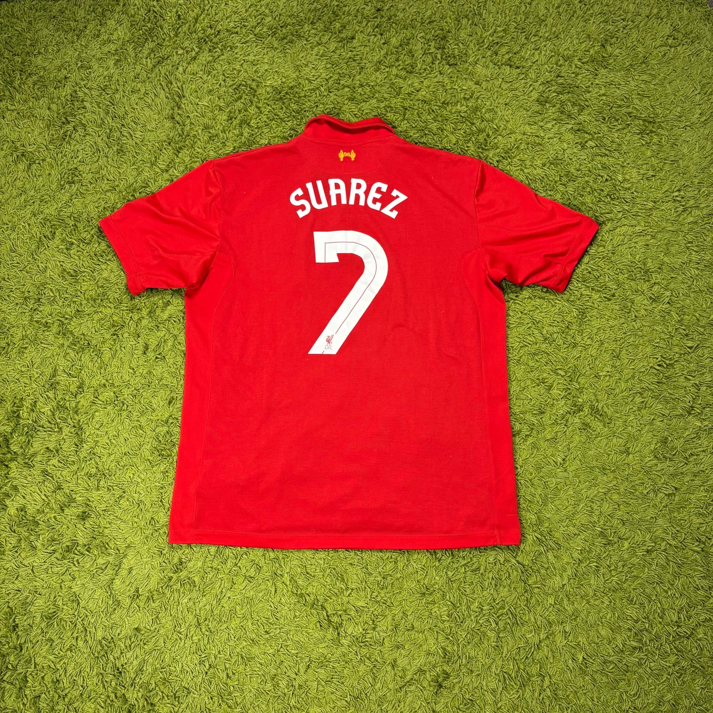 Warrior FC Liverpool Suarez Trikot rot Größe XXL 2012 2013