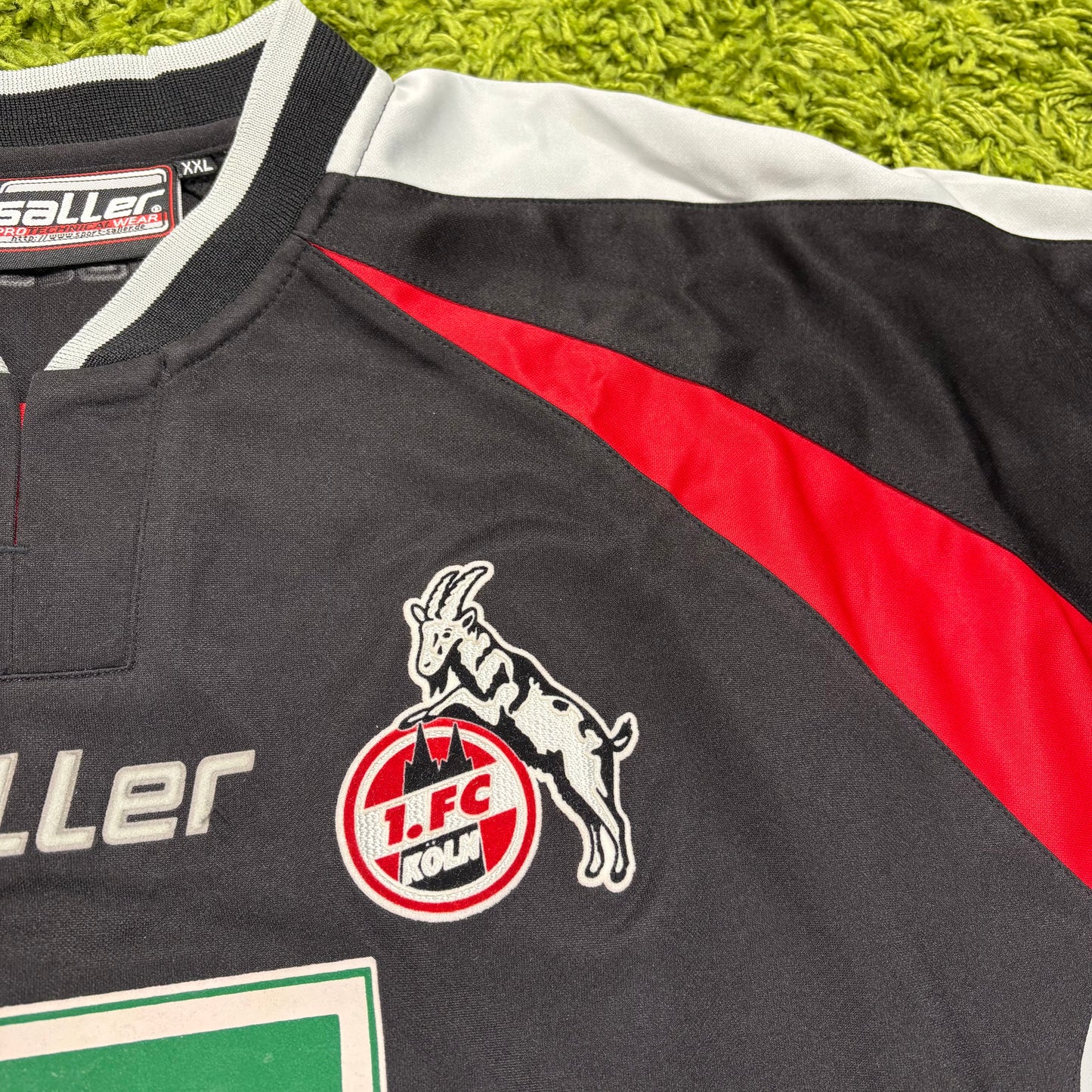Saller 1. FC Köln Funny Frisch Trikot schwarz Größe XXL 2003 2004