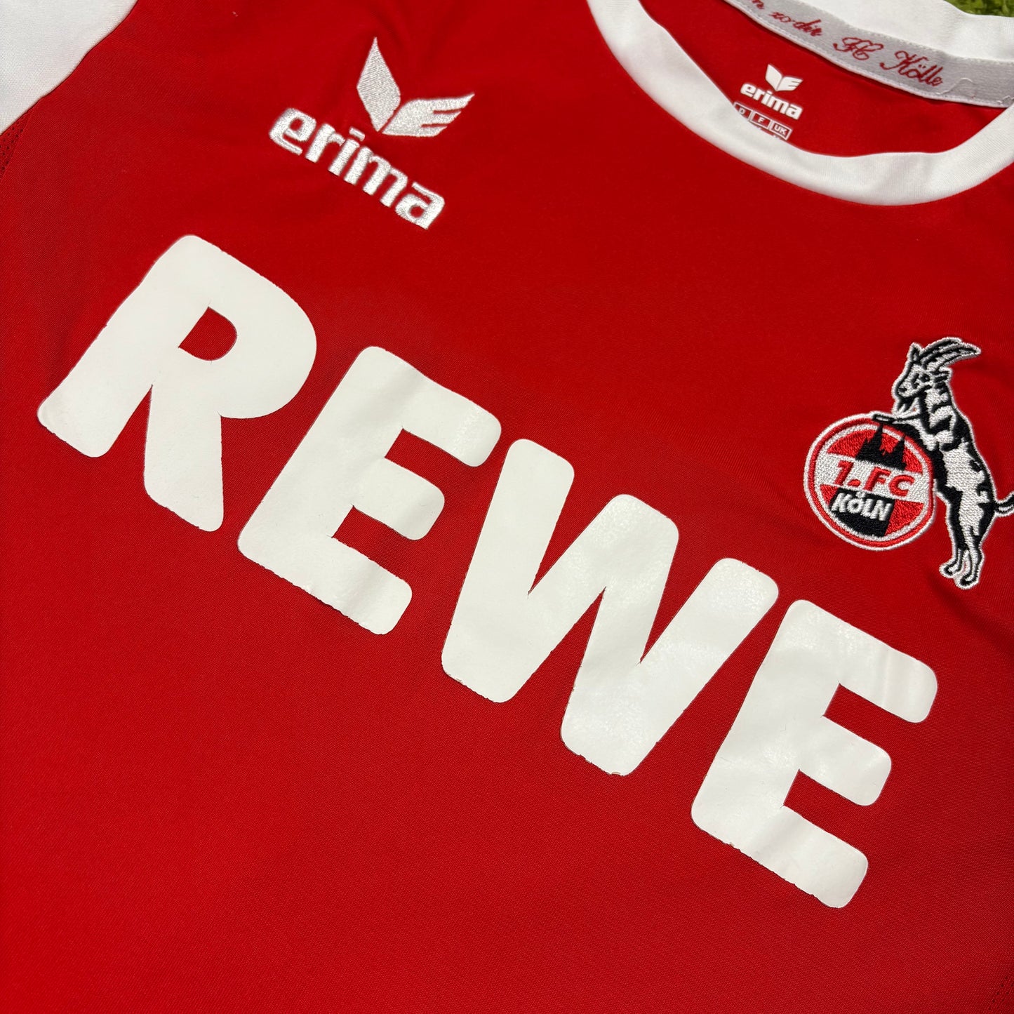 Erima 1. FC Köln Helmes Trikot rot Größe M 2013 2014