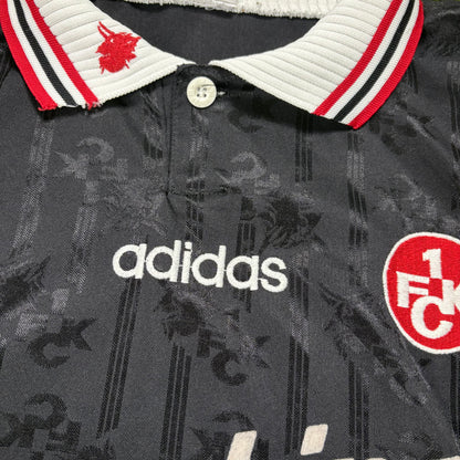 Adidas 1. FC Kaiserslautern Crunchips Trikot schwarz Größe XXL 1996 1997