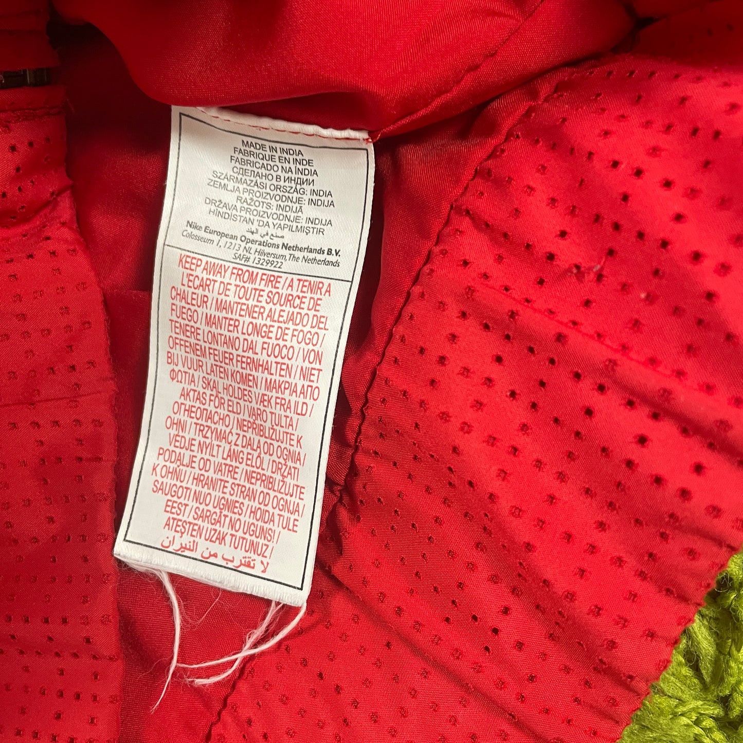 Nike FC Arsenal Trainingsjacke rot Größe S