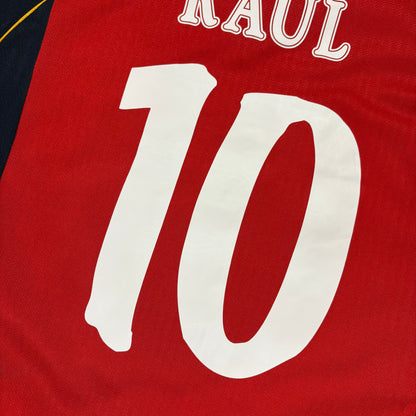 Adidas Spanien Raul Trikot rot Größe M 1998
