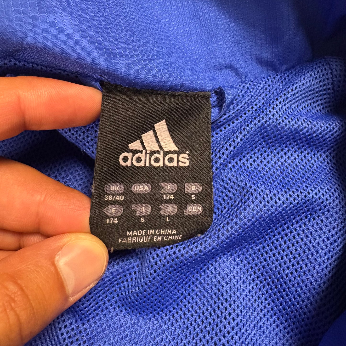 Adidas FC Chelsea Trainingsjacke Jacke blau Größe M 2011