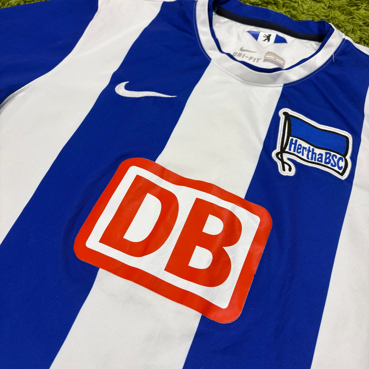 Nike Hertha BSC Berlin Trikot blau weiß Größe L 2014 2015
