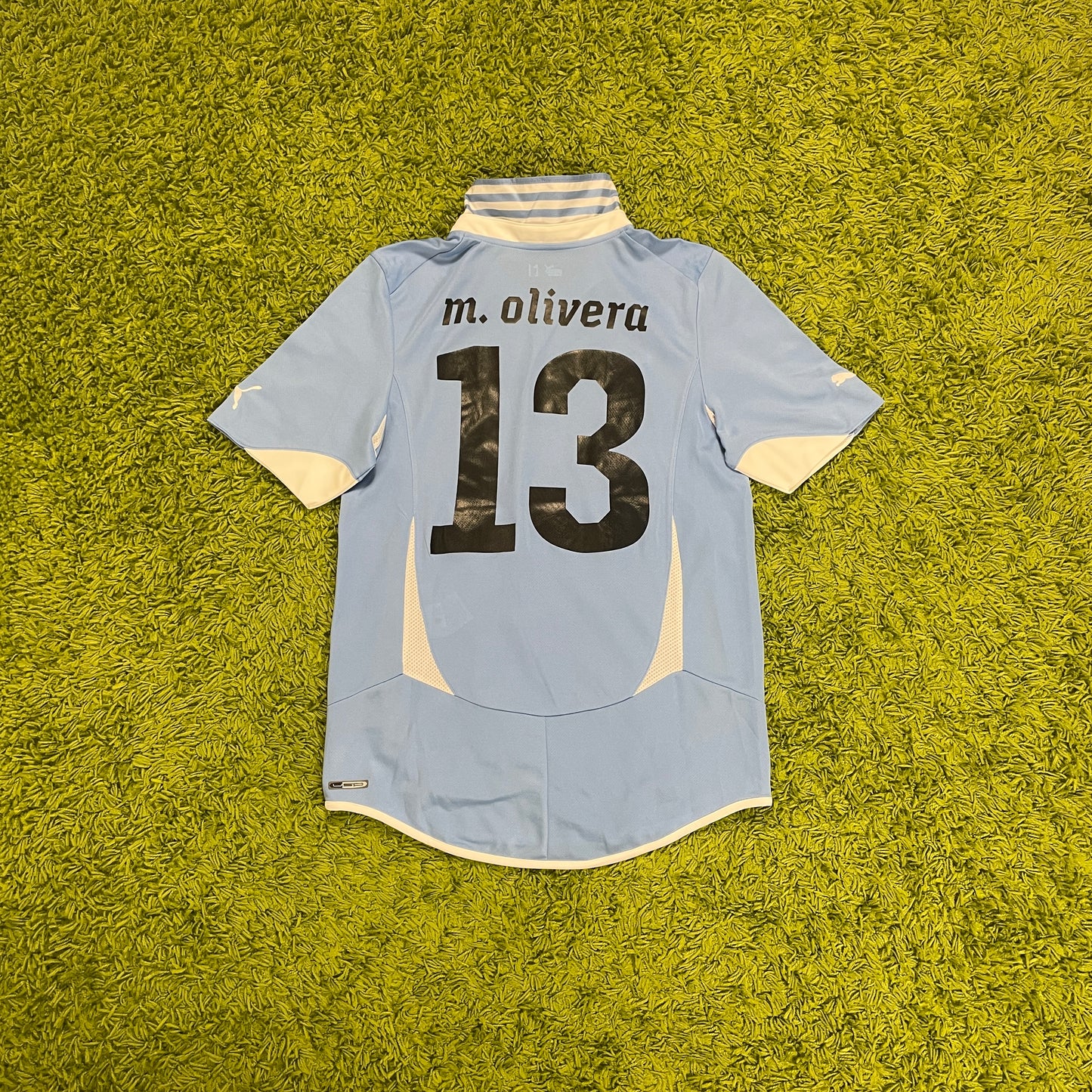 Puma Uruguay Olivera Trikot blau Größe M 2010