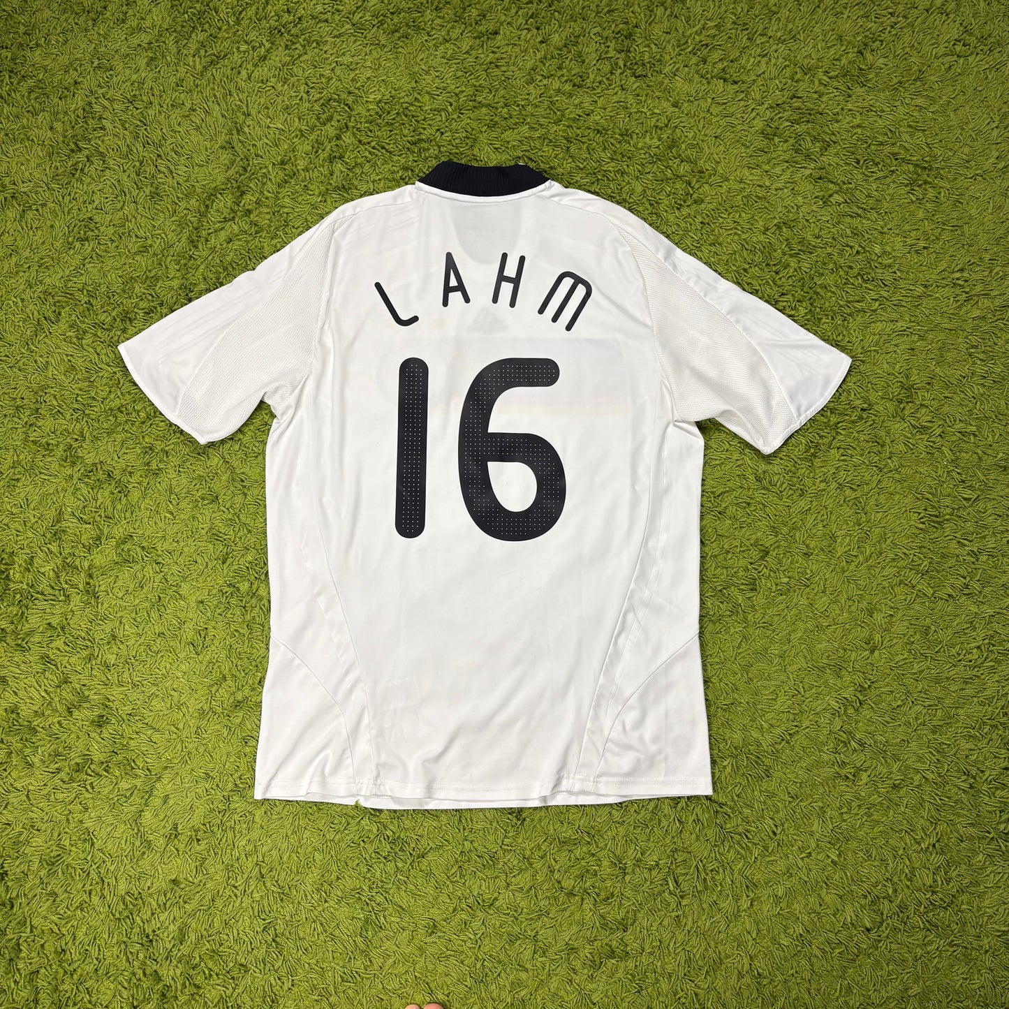 Adidas Deutschland DFB Lahm Trikot Weiß Größe XL 2008
