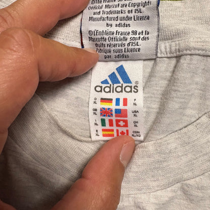 Adidas Sammer T Shirt grau Größe XL 1998