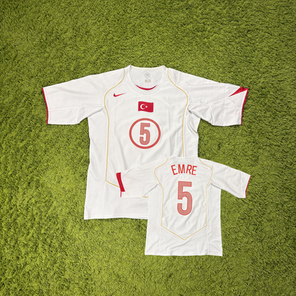 Nike Türkei Emre Trikot Weiß Größe M 2004